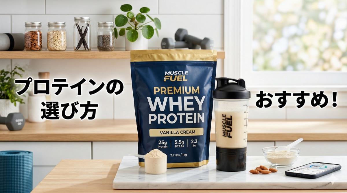 プロテインの選び方おすすめガイド