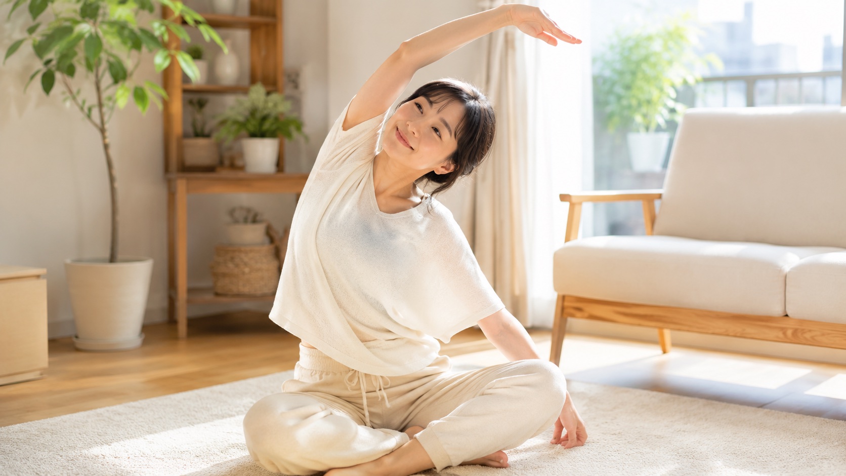 忙しい30代女性へ。お家で5分でできる「かんたん筋トレ」3選