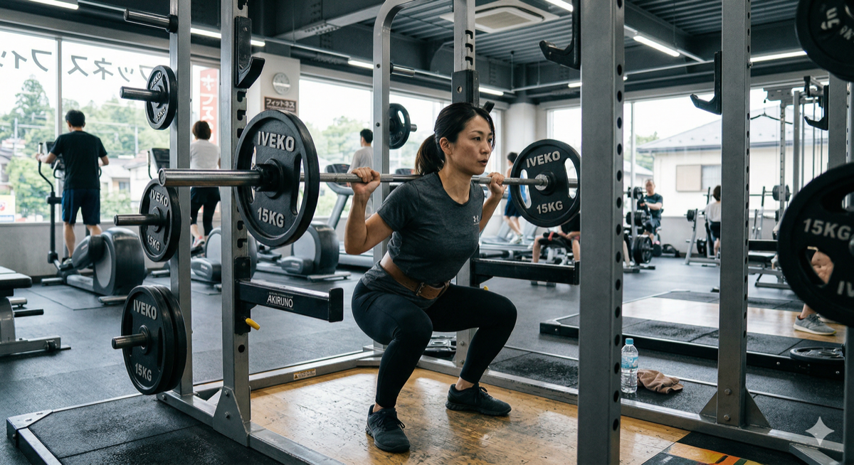 スクワットの正しいやり方を解説